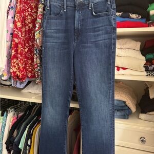 Women’s Mother Hustler High-Rise Straight Leg Jeans, size 25
